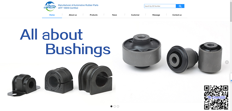 Herzlichen Glückwunsch zum Start unserer neuen Website für AUTOMOTIVE CHASSIS RUBBER PARTS